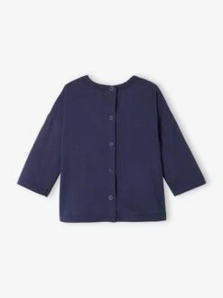 T-shirt Bébé 3 Animaux Bleu Foncé - Vertbaudet -Magasin De Vêtements Pour Bé Soldes t shirt bebe 3 animaux 3