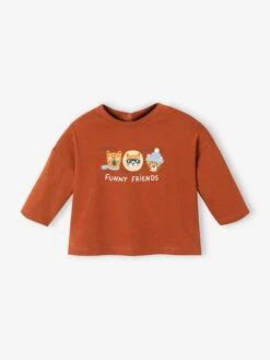 T-shirt Bébé 3 Animaux Bleu Foncé - Vertbaudet -Magasin De Vêtements Pour Bé Soldes t shirt bebe 3 animaux 4