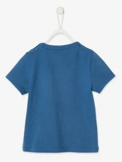 T-shirt Bébé Disney Mickey Et Pluto® Bleu Pétrole - Mickey -Magasin De Vêtements Pour Bé Soldes t shirt bebe disney mickey et pluto 3