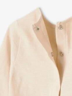 T-shirt Bébé En Jersey Flammé Beige Clair - Vertbaudet -Magasin De Vêtements Pour Bé Soldes t shirt bebe en jersey flamme 2