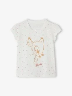 T-shirt Bébé Fille Disney® Bambi Blanc Imprimé - Disney
