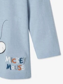 T-shirt Bébé Mickey® Bleu 16-4010 Tcx - Mickey -Magasin De Vêtements Pour Bé Soldes t shirt bebe mickey 2