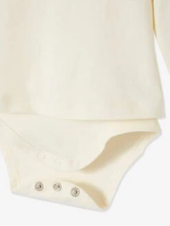 T-shirt-body "souries" Bébé Manches Longues Coquille D'oeuf - Vertbaudet -Magasin De Vêtements Pour Bé Soldes t shirt body souries bebe manches longues 2
