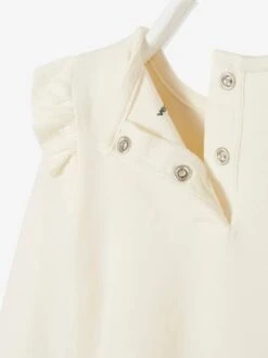 T-shirt-body "souries" Bébé Manches Longues Coquille D'oeuf - Vertbaudet -Magasin De Vêtements Pour Bé Soldes t shirt body souries bebe manches longues 3