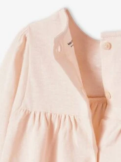 T-shirt Brodé Bébé Manches Longues Beige Clair - Vertbaudet 8 T-shirt Brodé Bébé Manches Longues Beige Clair - Vertbaudet -Magasin De Vêtements Pour Bé Soldes t shirt brode bebe manches longues 10