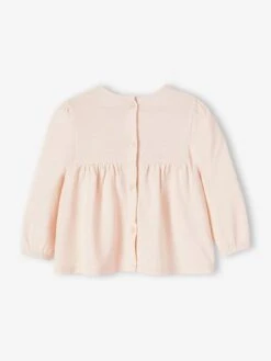 T-shirt Brodé Bébé Manches Longues Beige Clair - Vertbaudet 9 T-shirt Brodé Bébé Manches Longues Beige Clair - Vertbaudet -Magasin De Vêtements Pour Bé Soldes t shirt brode bebe manches longues 11