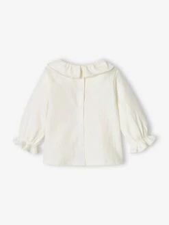 T-shirt Coeurs Bébé Manches Longues écru - Vertbaudet -Magasin De Vêtements Pour Bé Soldes t shirt coeurs bebe manches longues 3