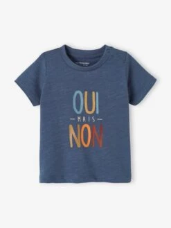 T-shirt Imprimé Bébé Garçon Bleu Jean - Vertbaudet