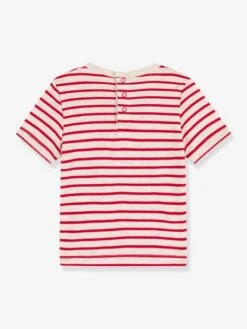 T-shirt Manches Courtes En Coton Bio PETIT BATEAU Blanc - Petit Bateau -Magasin De Vêtements Pour Bé Soldes t shirt manches courtes en coton bio petit bateau 5