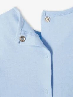 Tee-shirt Fantaisie Bébé Manches Longues Bleu Ciel - Vertbaudet -Magasin De Vêtements Pour Bé Soldes tee shirt fantaisie bebe manches longues 2