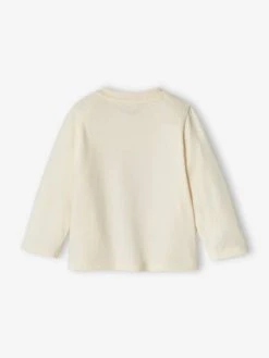 Tee-shirt Imprimé Bébé Manches Longues écru - Vertbaudet -Magasin De Vêtements Pour Bé Soldes tee shirt imprime bebe manches longues 3
